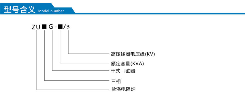 鹽浴爐變壓器型號(hào)含義